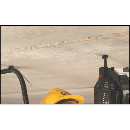 Step 2: Point the nailer where you want the application to be