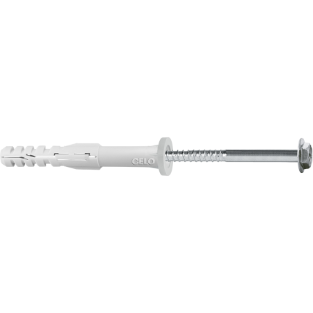 Product image of multifunction frame plug MFR 14 flat rim plug with hex head screw with integral washer, zinc plated Product image of multifunction frame plug MFR 14 flat rim plug with hex head screw with integral washer, zinc plated