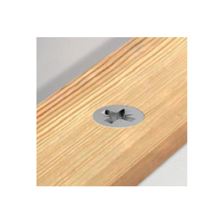Graphic SIT screw - flush finishing in wood