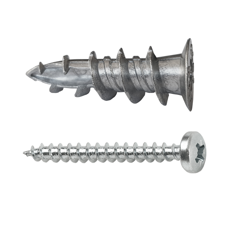 Plasterboard plug GKDZ with screw