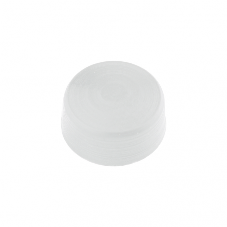 Plastic cap TN for screw head diameter 4,2 colour white