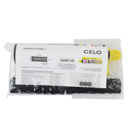 Packaging foto of bag for distance mounting system ResiTHERM 37/0 back side