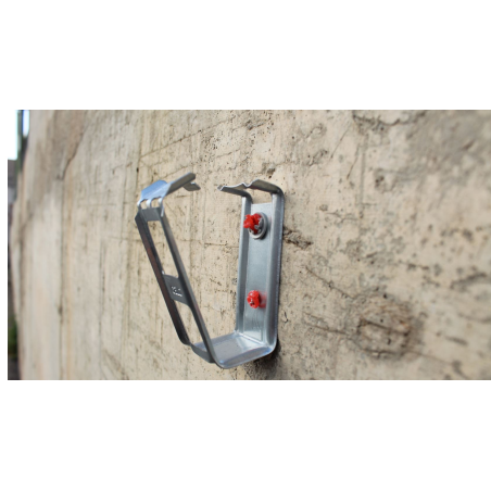 Application image of Multicable hanger metal clamp CHS 40x41x47 for cables