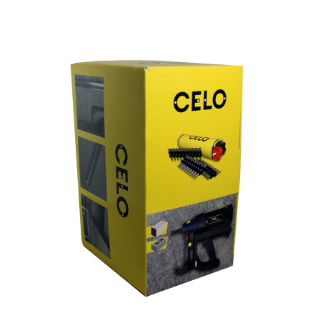 Packaging photo of box Steel nail TKA for FOX and AGII gas nailer length 40 mm front side