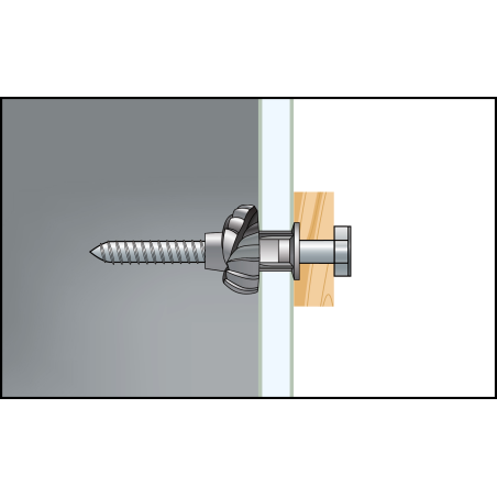 Mounting image FX 6 hex-head screw