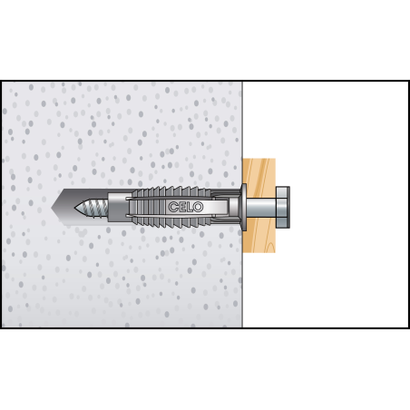 Mounting image FX 5 hex-head screw