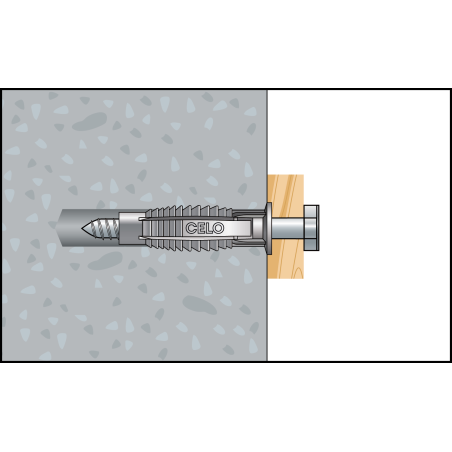 Mounting image FX 4 hex-head screw