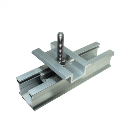 Solar kit for sheet metal roofs
