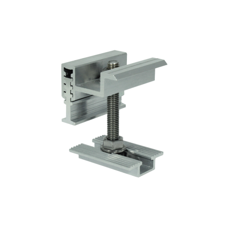Bag of end clips for sheet metal roof