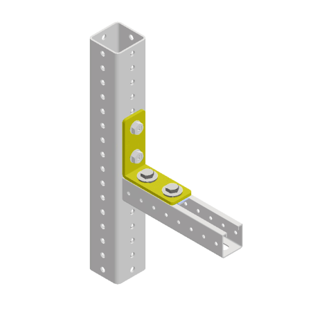 STRUT 4-hole connection bracket