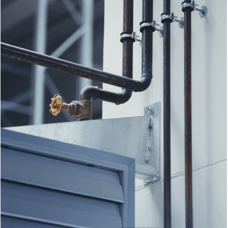 Clamp with EPDM inlay M8+M10 RI 60