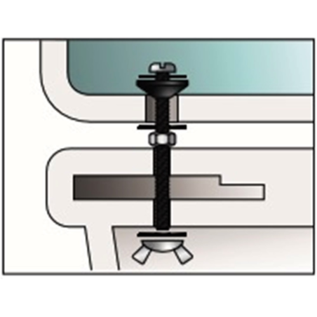 Tank to bowl bolt FCIS