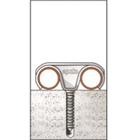 Plastic bag double clip with plug  FTD