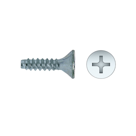 Self-tapping screw dog point DIN 7982F