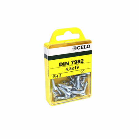 Blister Self-tapping screw DIN 7982