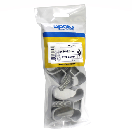 Plastic bag double clip with plug  FTD