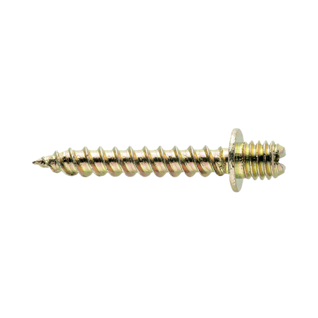 Dowel thread screw for clamp TF M6x44 steel yellow zinc plated