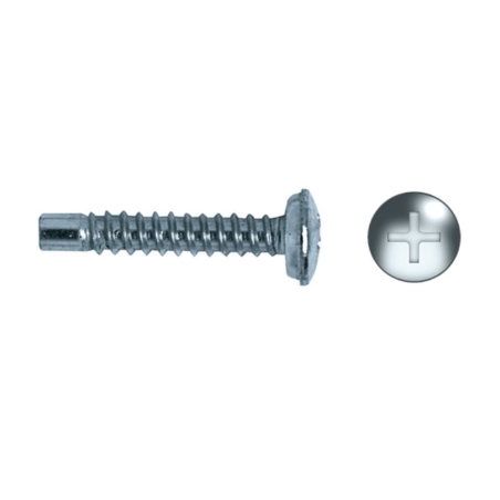Self-tapping screw cover head dog point CAHP