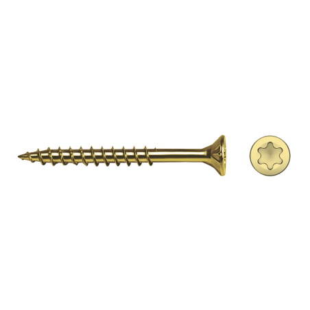 Chipboard screw VELOX® SIT/TX P yellow zinc plated