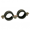 Double metal clamp with EPDM rubber M6 LID