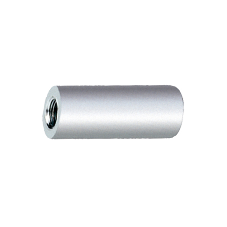 Cylindric connecting nut M6x30 mm steel zinc plated