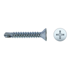 Self-drilling screw for PVC...