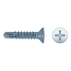 Self-drilling screw for PVC...