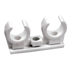 Double pipe clip Saniclip  SCD