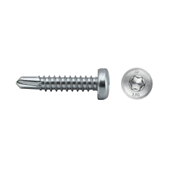 Self-drilling screw pan...