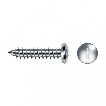 Self-tapping screw cover head CAHP