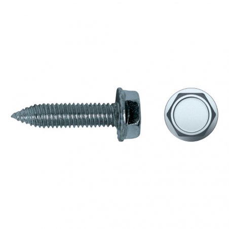 Self-tapping screw for panel sandwich