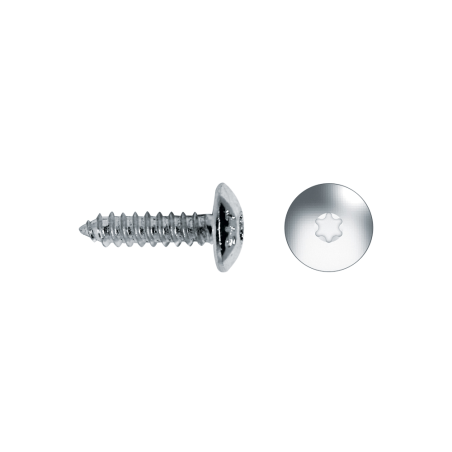 Self-tapping screw mushroom head BTN