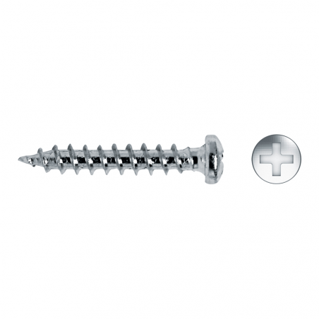 Reduced head self-tapping screw FCE