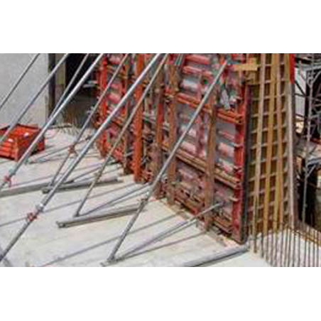 Application image of drop-in anchor SA: temporary construction site fortification