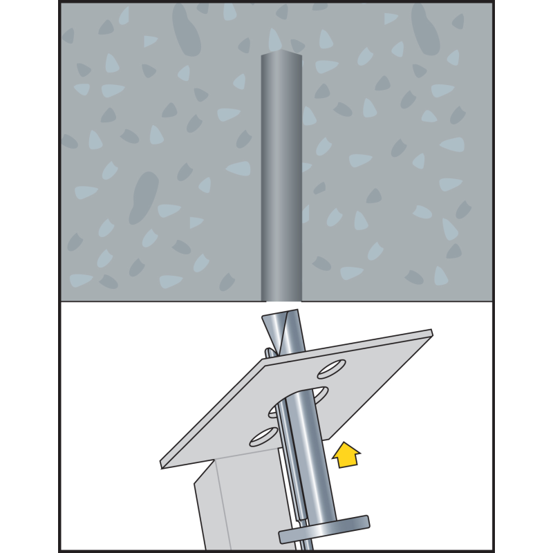 Suspended ceiling anchor DA