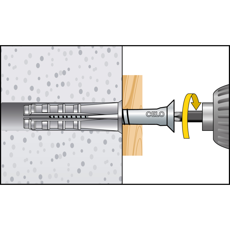 Blister Aerated concrete plug GB