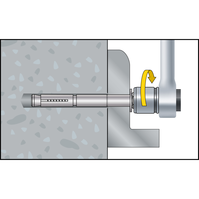 Forced expansion anchor ZA S