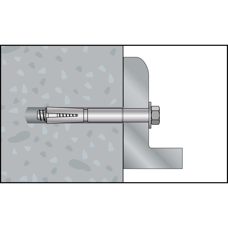 Forced expansion anchor ZA B