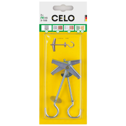 Product image of blister spring toggle FK-S with washer and hexagon nut