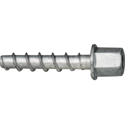 Product image of concrete screw BTS with hex head with internal thread