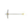 Product image of spring toggle FK-R with knurled yellow galvanised nut