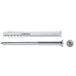 Product image of hollow block frame plug HBR with TX countersunk screw