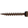 Product image of insulation screw IPS 80 sepia brown