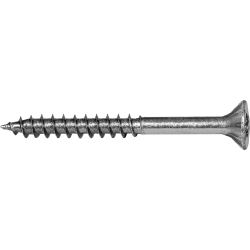 Product image of chipboard screw VELOX® partial thread, stainless steel A2 with external underhead miling ribs