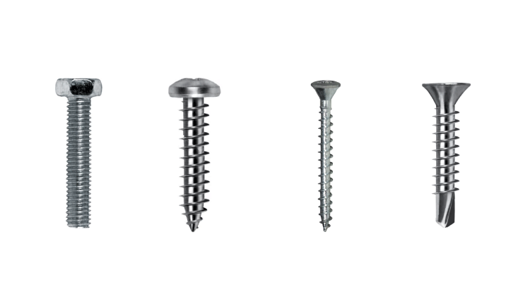 Screw point types