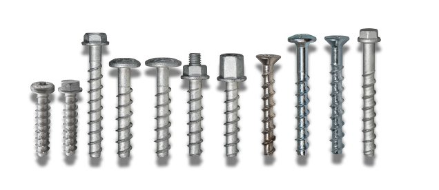 BTS concrete screws