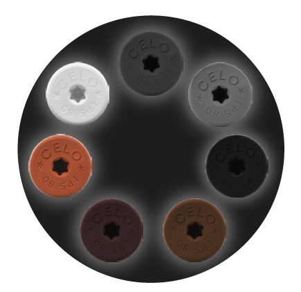 colour range of the ips screws