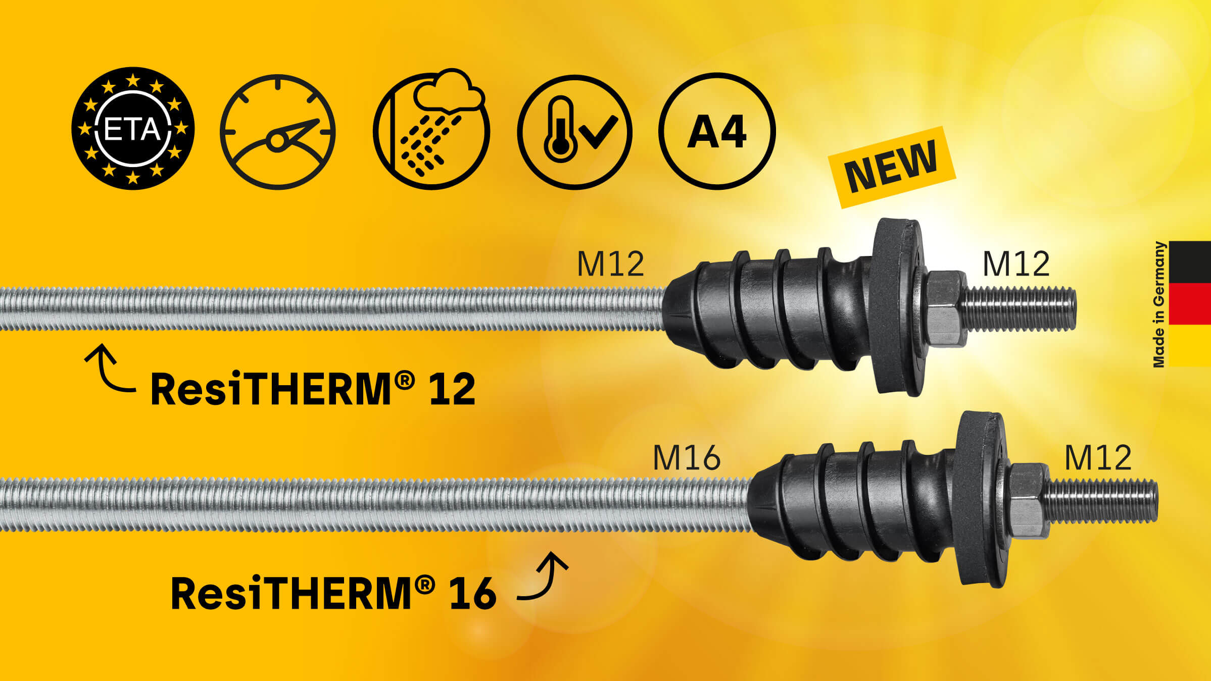 The new ResiTHERM 12 and ResiTHERM 16 in comparison