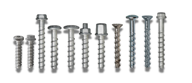 Concrete screws guide
