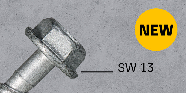 New BTS6 BL Concrete Screw
